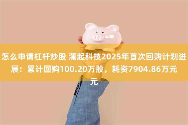 怎么申请杠杆炒股 澜起科技2025年首次回购计划进展：累计回购100.20万股，耗资7904.86万元