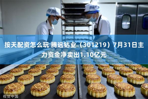 按天配资怎么玩 腾远钴业（301219）7月31日主力资金净卖出1.10亿元